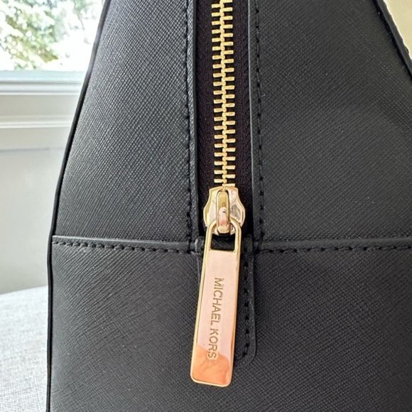 Michael Kors Bowling Bag Purse - Picture 3 of 10